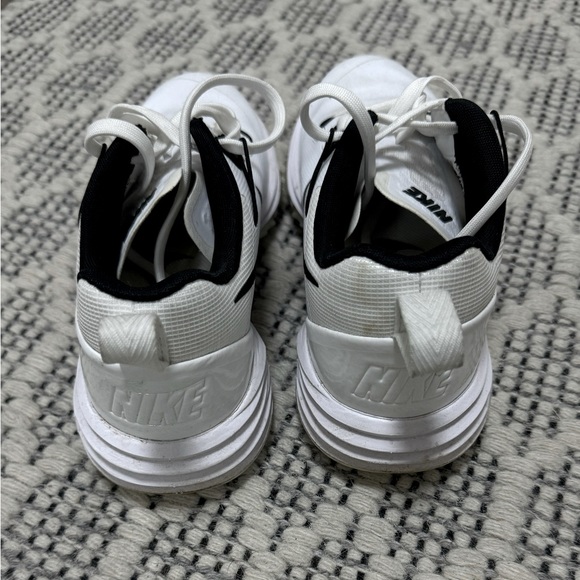 Nike Lunarlon golf shoes white/black size 6 women’s - Picture 2 of 4